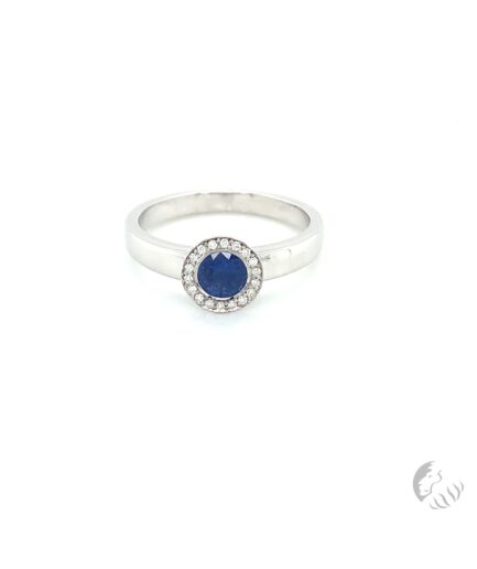 Dish Ring Diamant Saffier