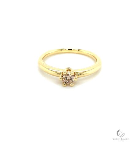 Tulp Ring Diamant