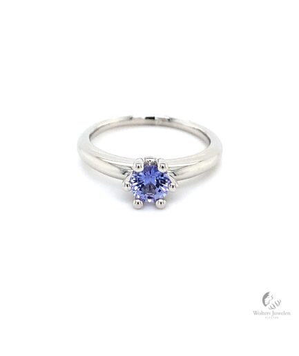 Tulp Ring Saffier