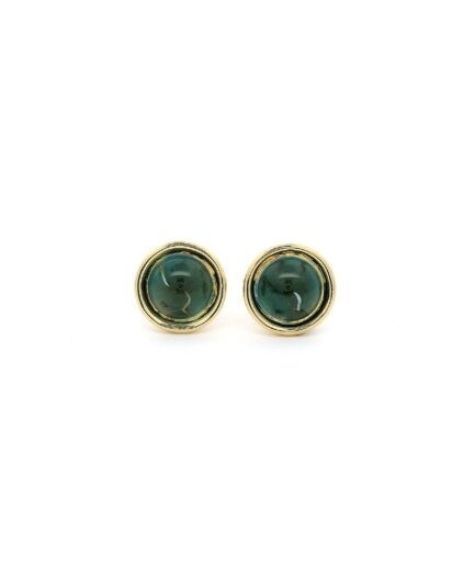 Buttons and Dots Oorstekers London Blue Topaas